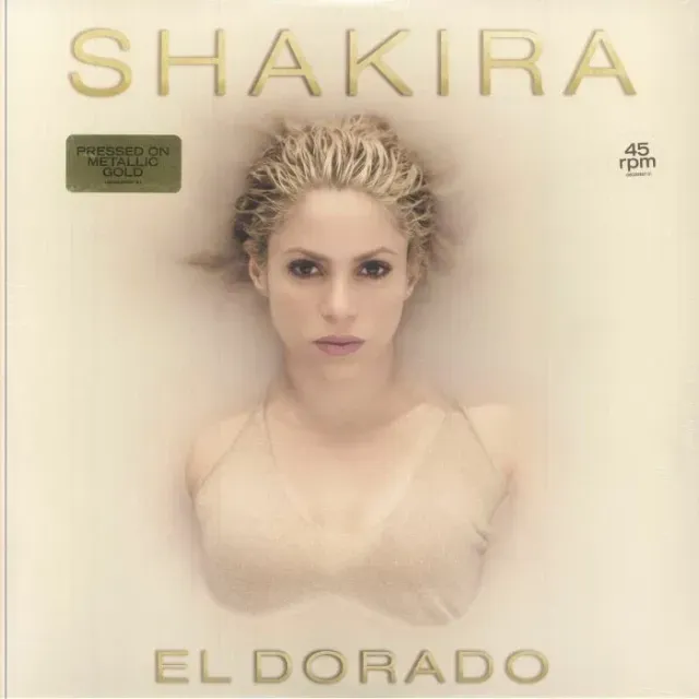 SHAKIRA: El Dorado LP Duplo Gold (Limited Edition)