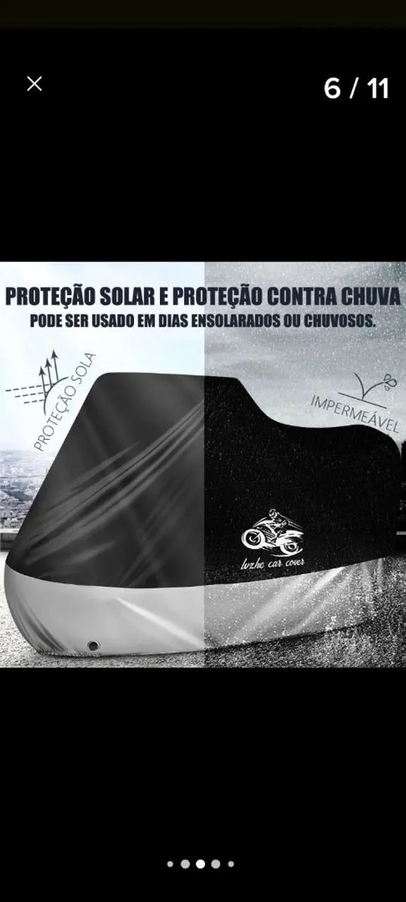 Capas para proteção de moto