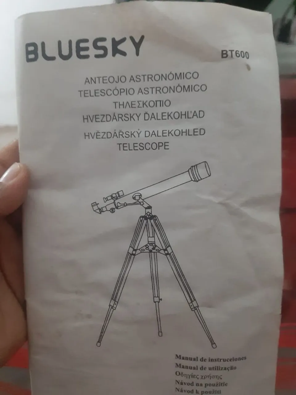 Telescópio Bluesky BT600 - Perfeito para iniciantes!