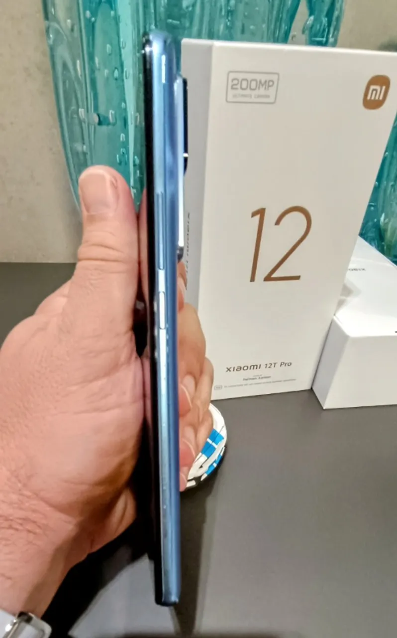 Smartphone Xiaomi Mi 12t Pro - 8/256gb - Azul - Semi Novo