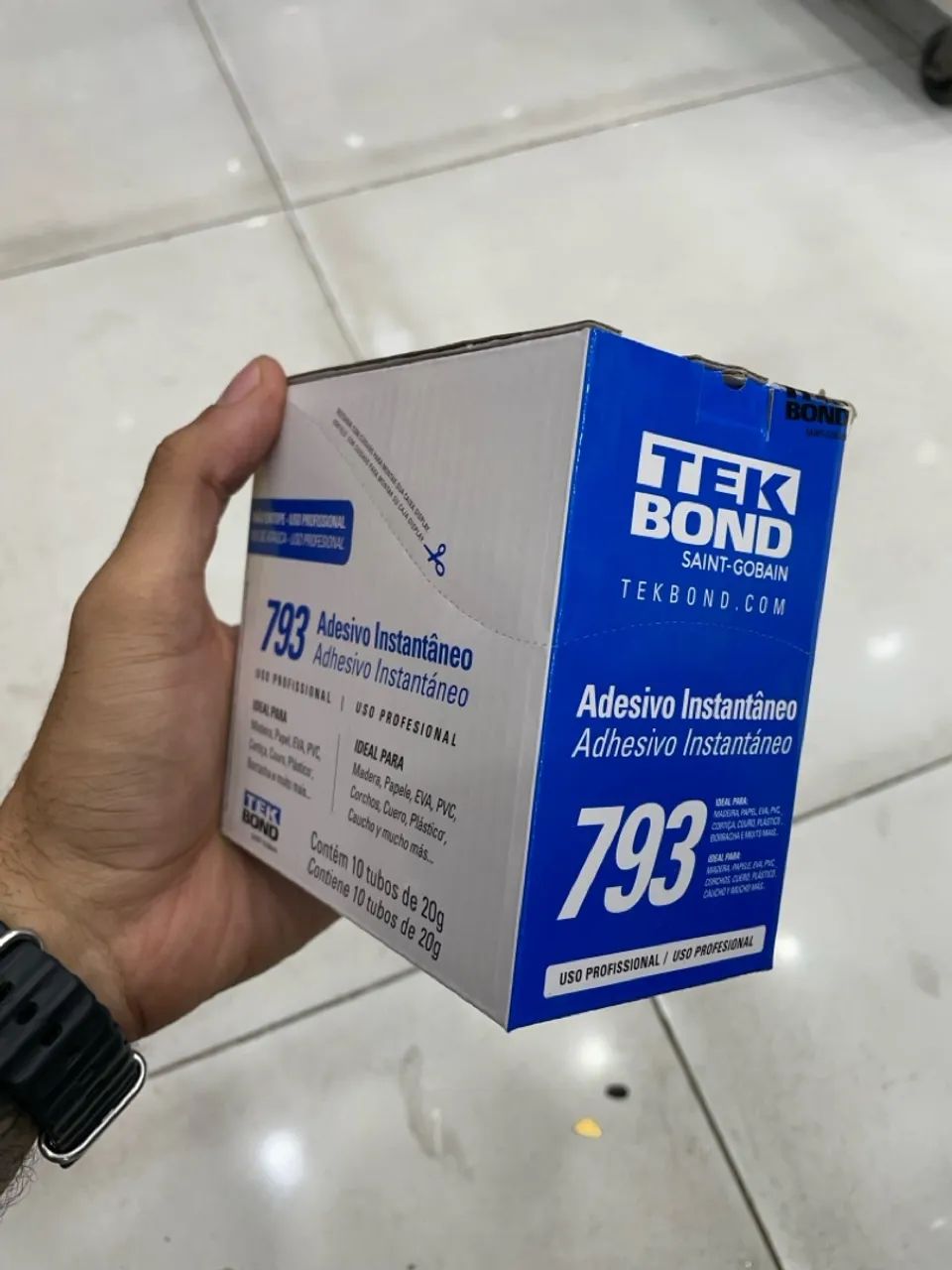 10 Cola Instantânea Tek Bond 793 - 20g - Foto 3