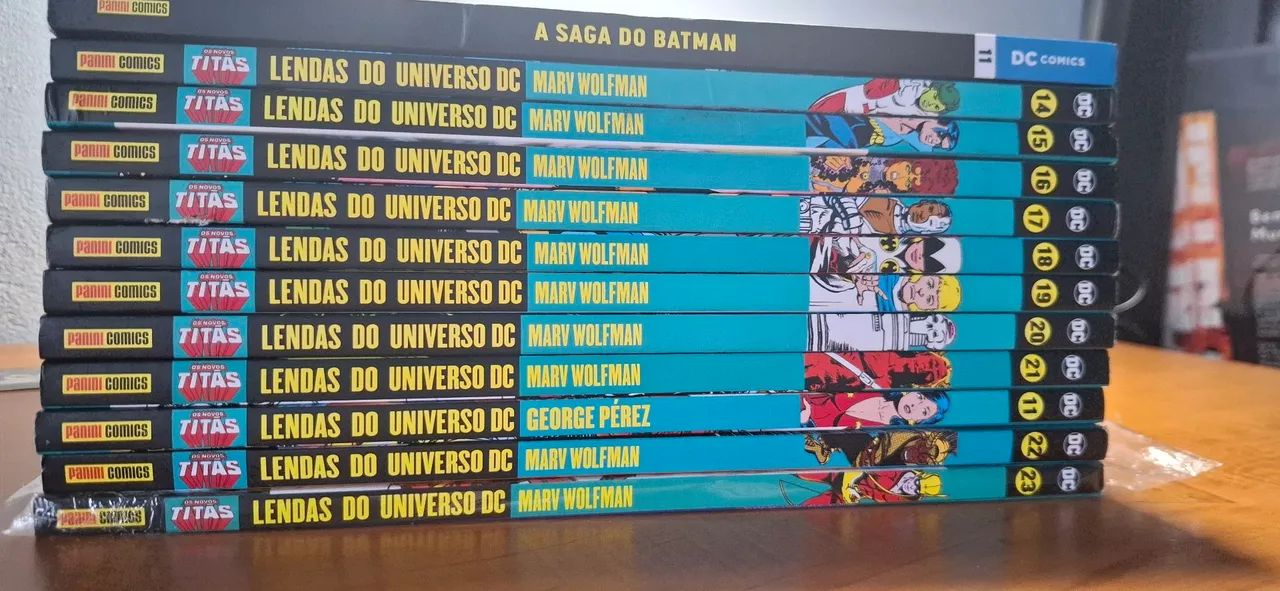 Lendas do Universo DC Novos Titãs Coleção Completa+ Spin-off - A Saga do Batman Vol. 11  - Foto 2