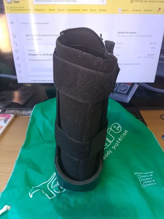 Bota Ortopédica para Imobilização Bilateral Pós Cirúrgica - Foto 3
