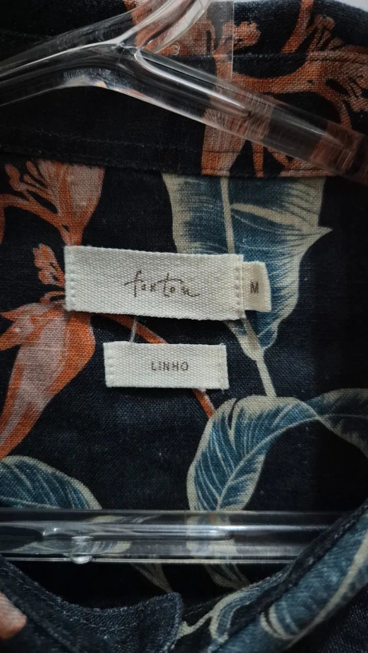Camisa de Linho Foxton - M - Foto 3