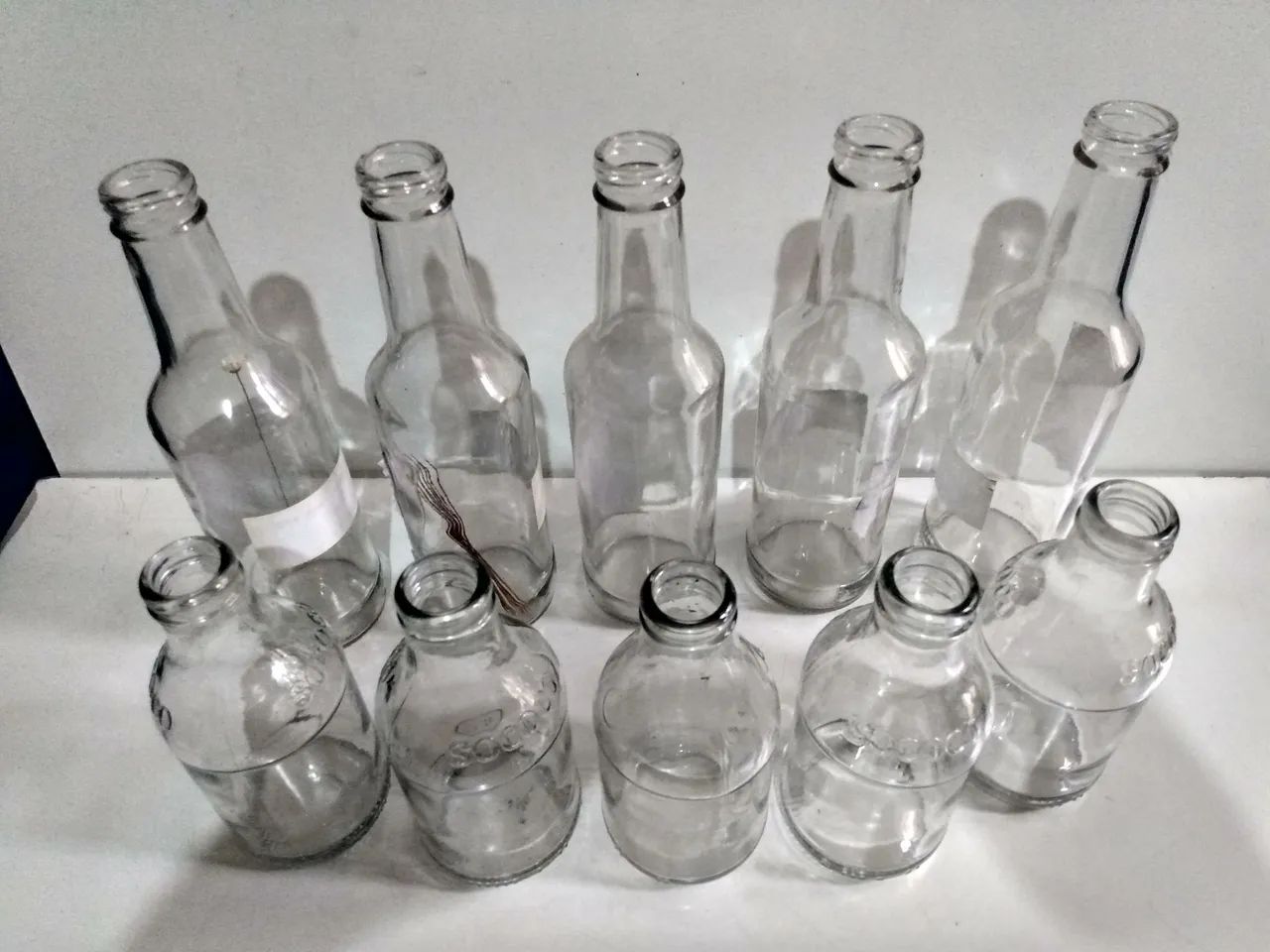 Garrafas de vidro para artesanato - Foto 4