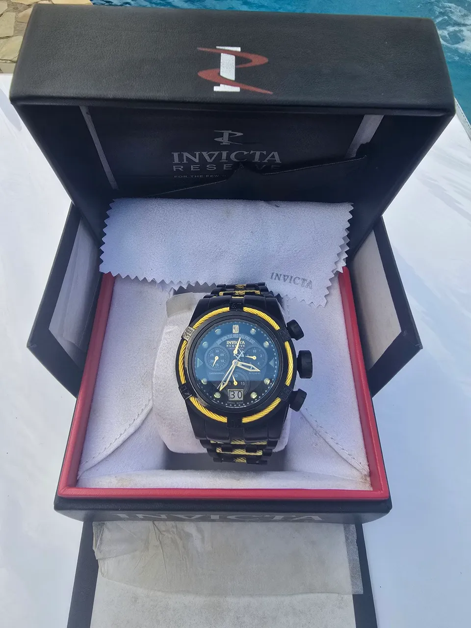 Relógio Invicta Reserve Bolt Zeus Jason Taylor Edição Especial Masculino