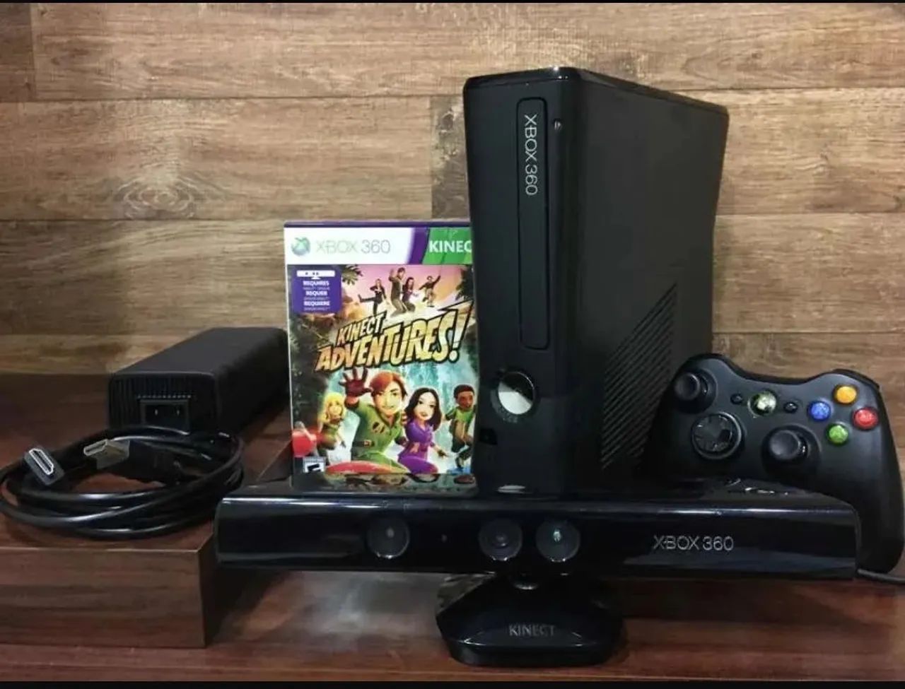 Xbox 360 com Kinect destravado 