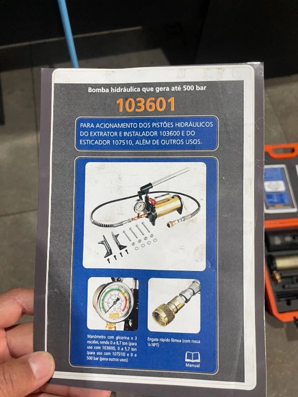 Bomba hidráulica de bucha - Foto 3