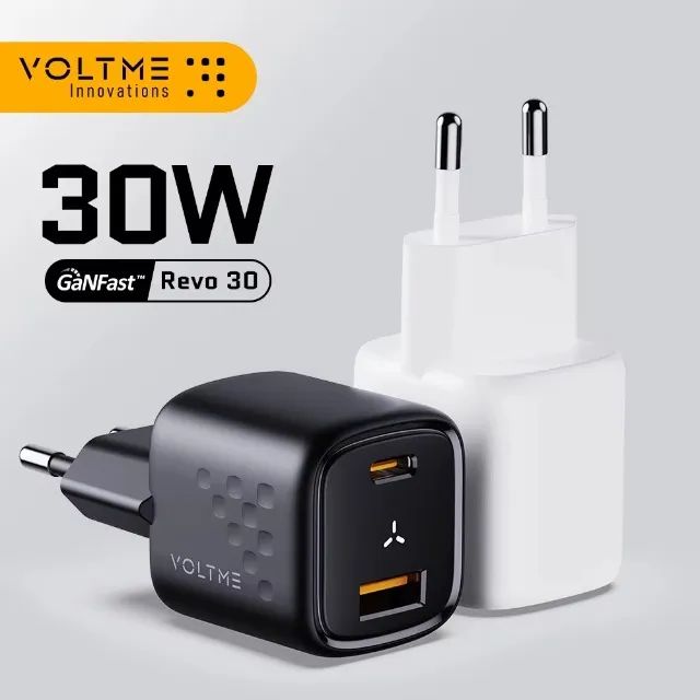 Carregador Voltame  Gan 30w Preto - Foto 3