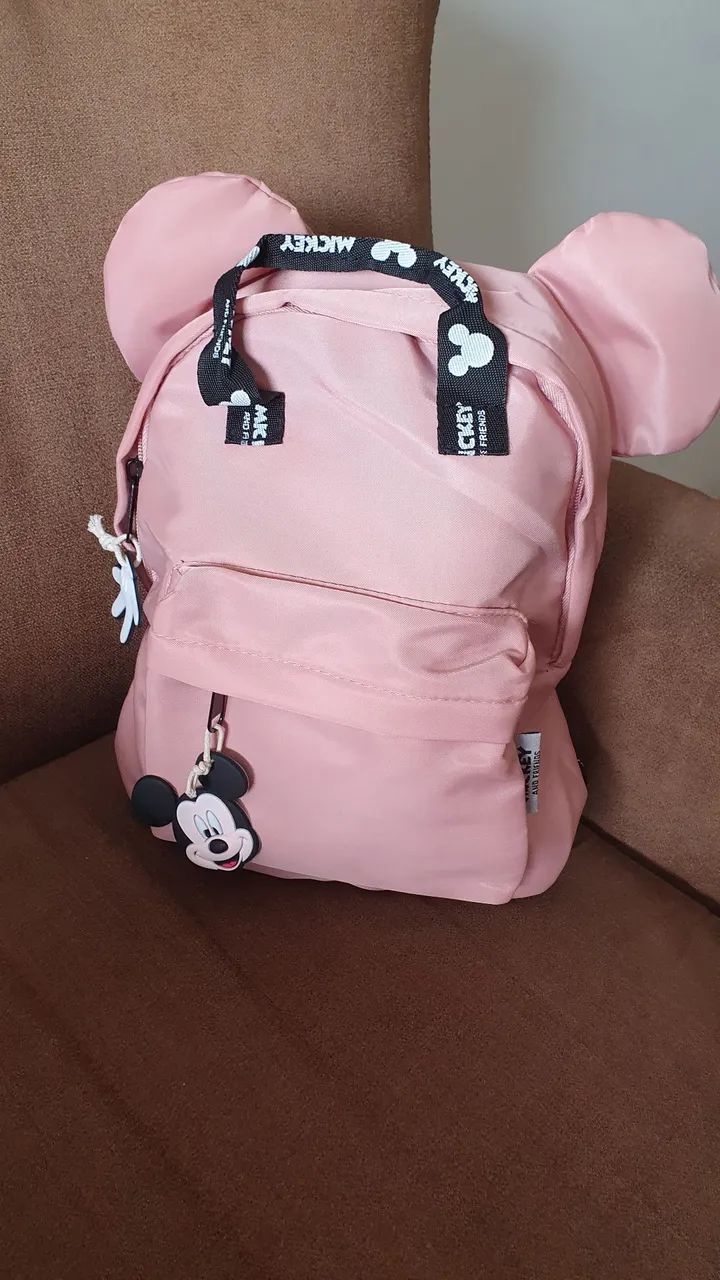 Mochila Infantil Mickey ( Nova ) 