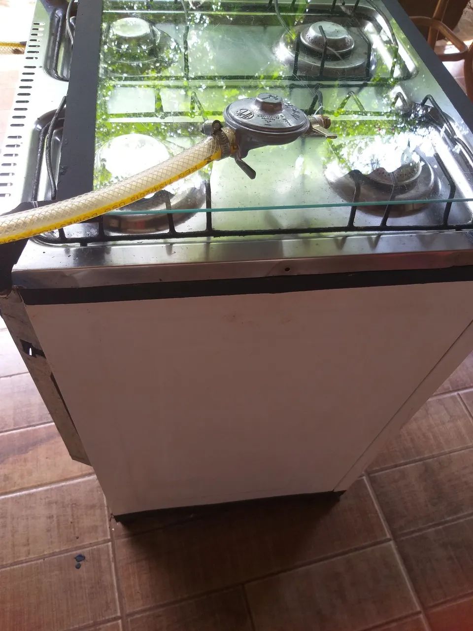 Fogão com mangueira e registro entrego  - Foto 5