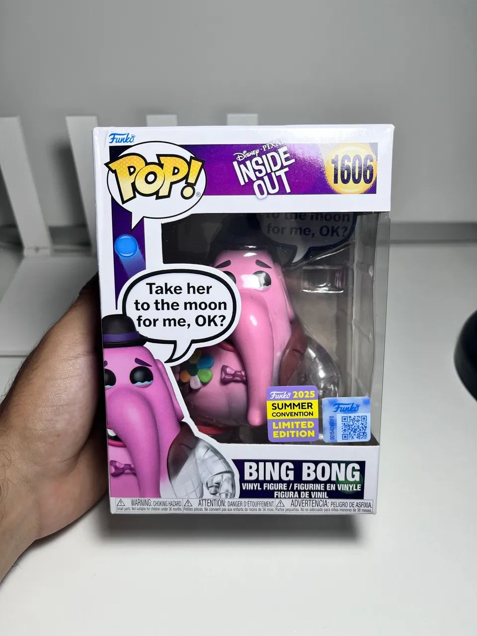 Funko Pop! Disney Divertida Mente Bing Bong 1606 Exclusivo