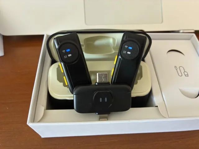 Microfone Lapela Sem Fio Wedaniya - Novo, Lacrado! Preço Imperdível - Foto 5