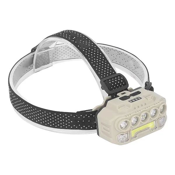 Lanterna de Cabeça LED Superbrilhante Recarregável com Sensor de Movimento - Lelon - Foto 2