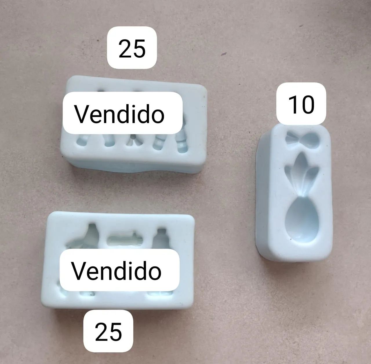 Moldes de silicone para biscuit  - Foto 2