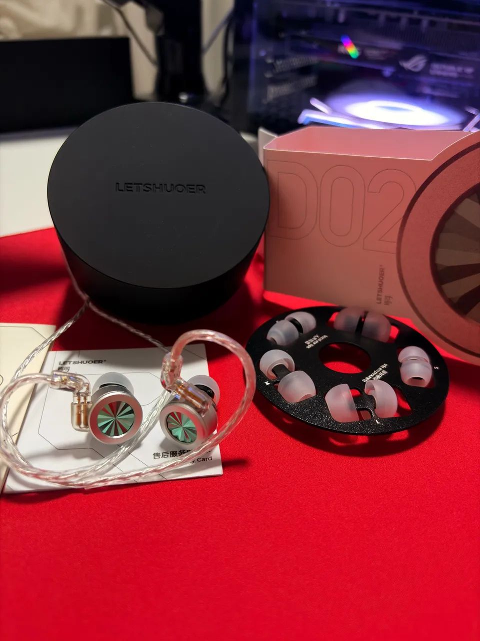 Fone iem Letshuoer D02 - Foto 2
