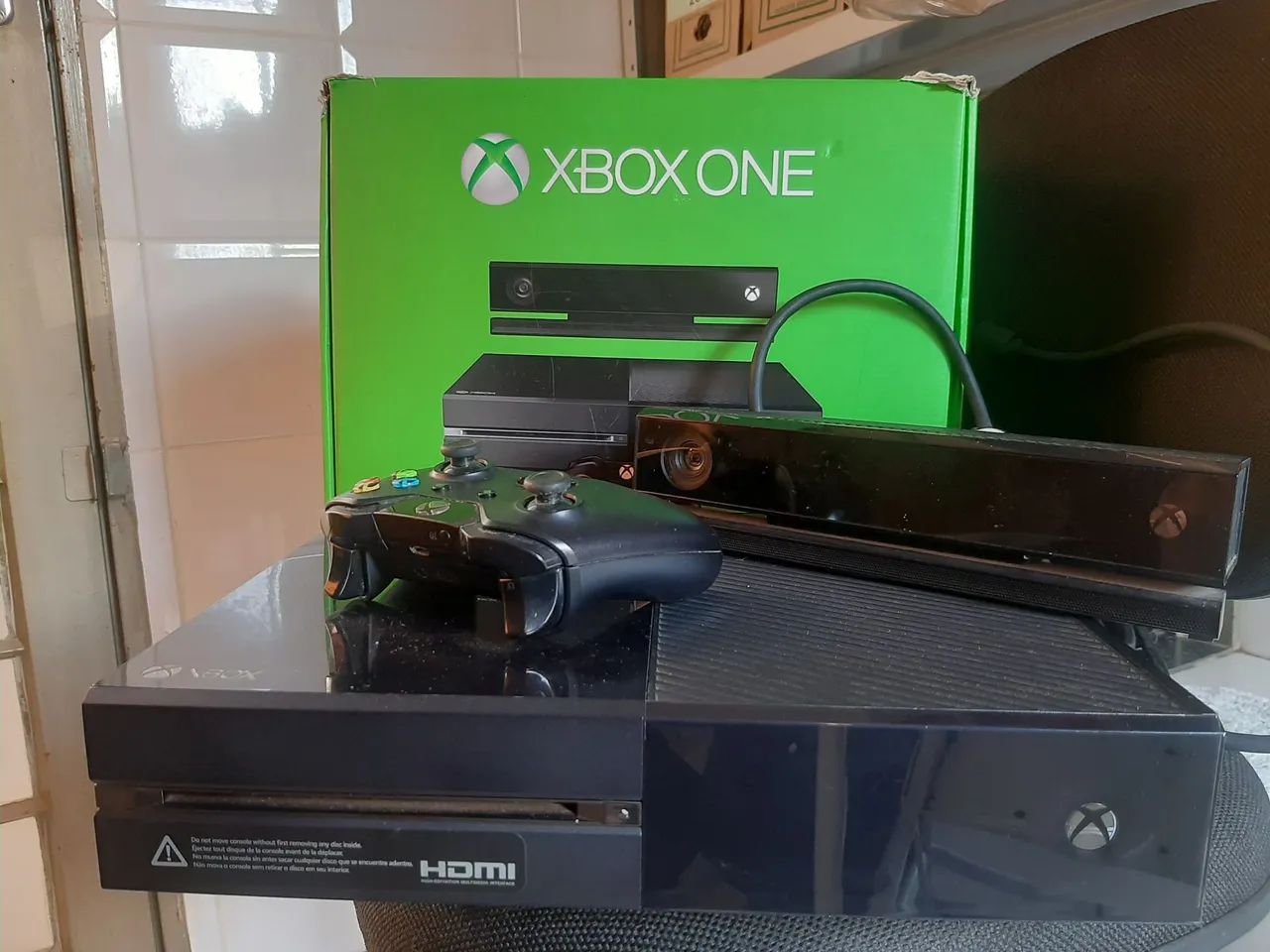 Xbox One - Kinect - Controles - Caixa  - Foto 4