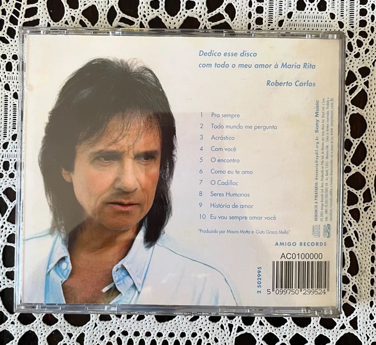 CD Roberto Carlos - Pra Sempre - Foto 2