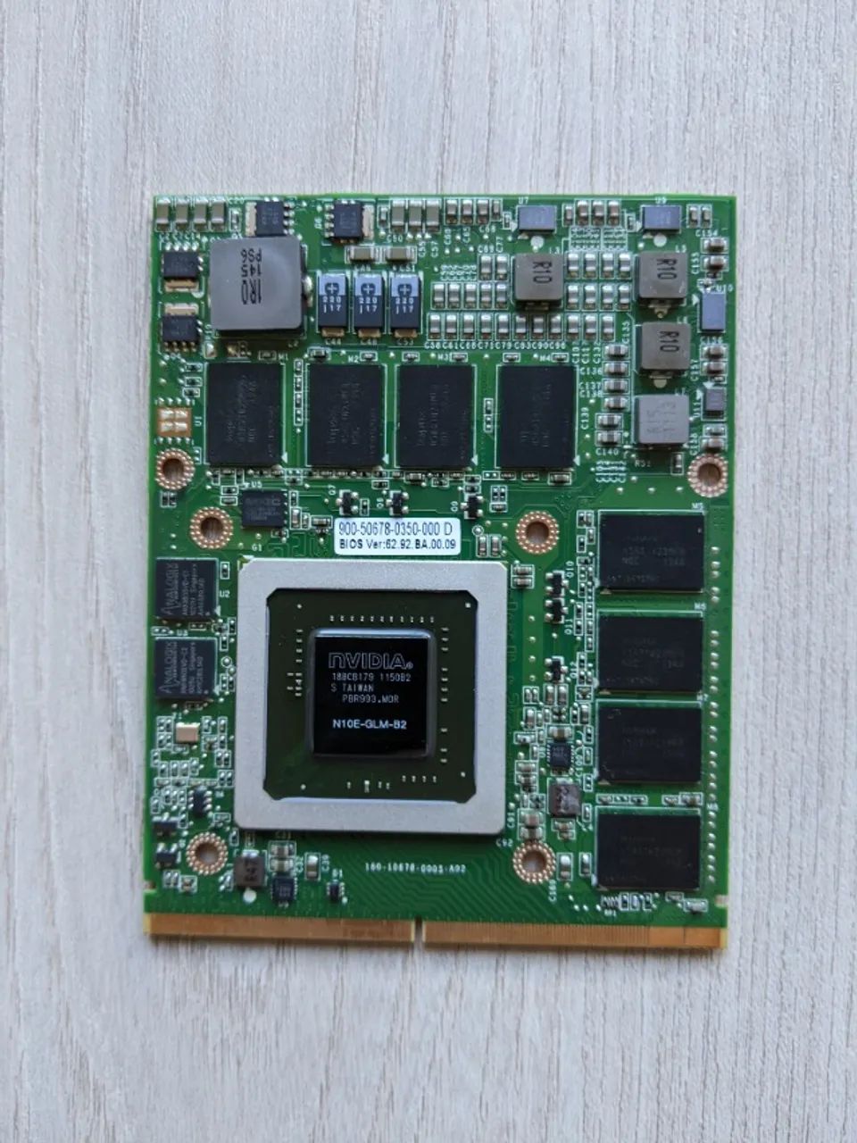 Nvidia Quadro Fx 2800m Placa De Vídeo Mxm (notebook)