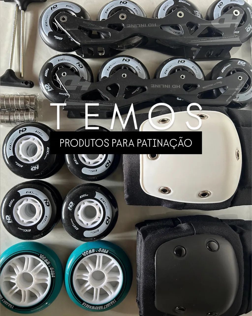 Patins, Acessórios - Foto 2