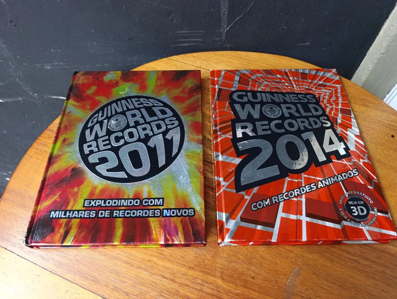 Livros Guinness World Records 2011 e 2014
