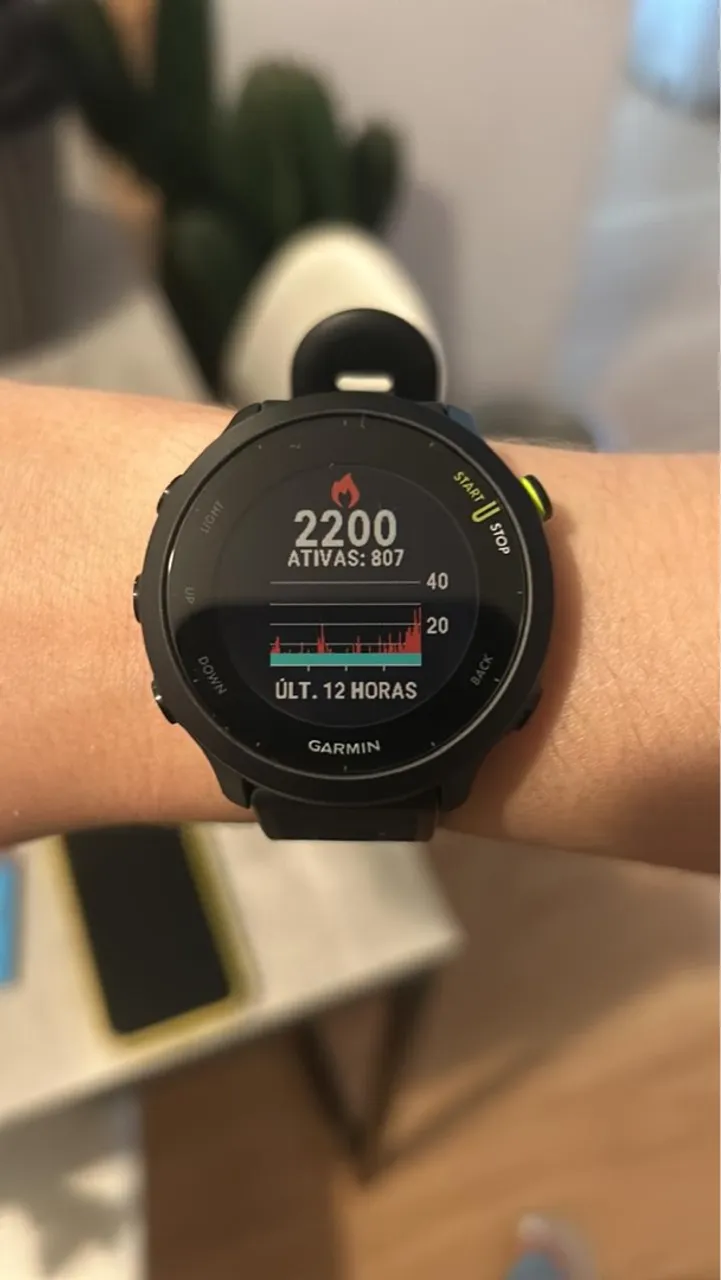Smartwatch Garmin 155 Forerunner - USADO EM ÓTIMO ESTADO