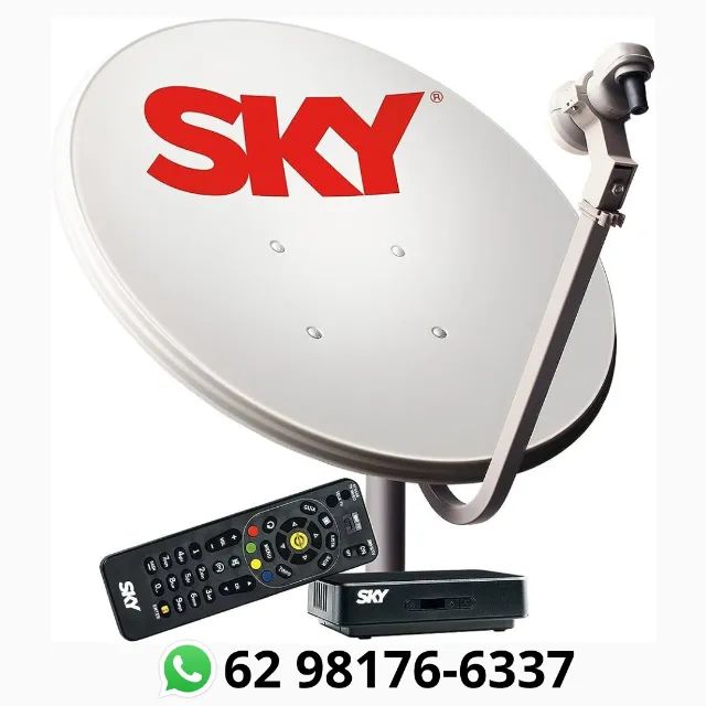 Antena Sky + Instalação