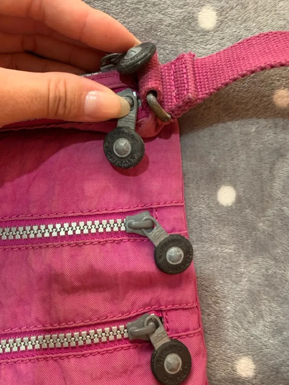 Bolsa rosa Kipling original  - Foto 4