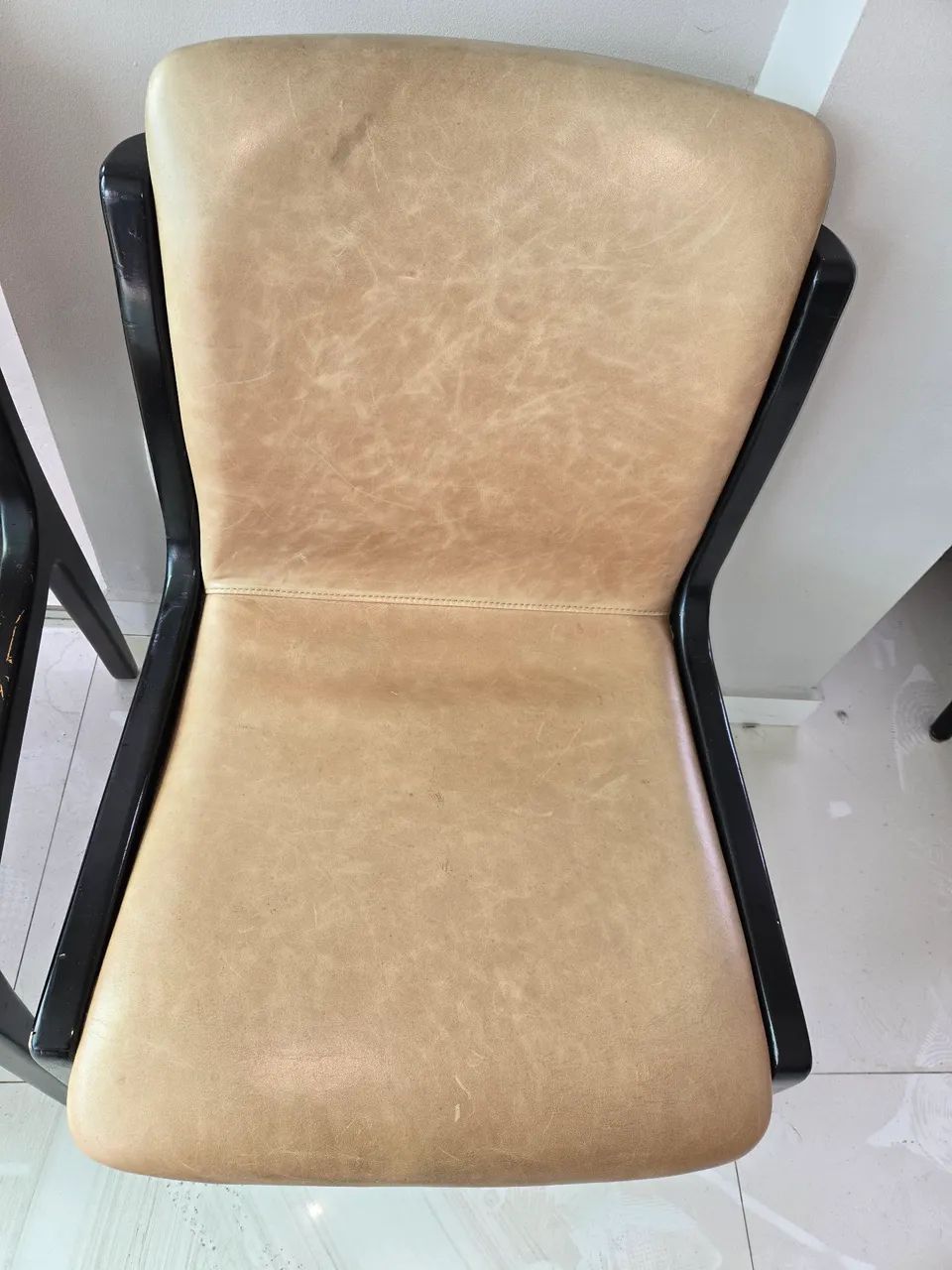 Cadeira de jantar em couro legítimo  - Foto 3