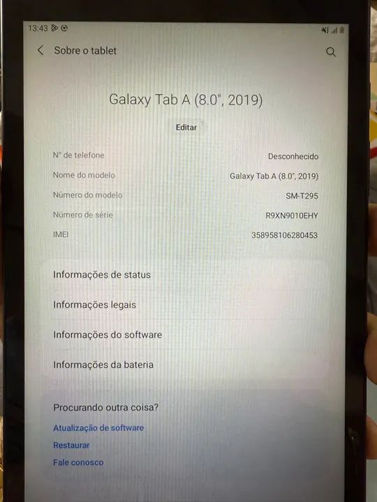 Tablet Samsung Galaxy Tab 8.0 2019 - Foto 2