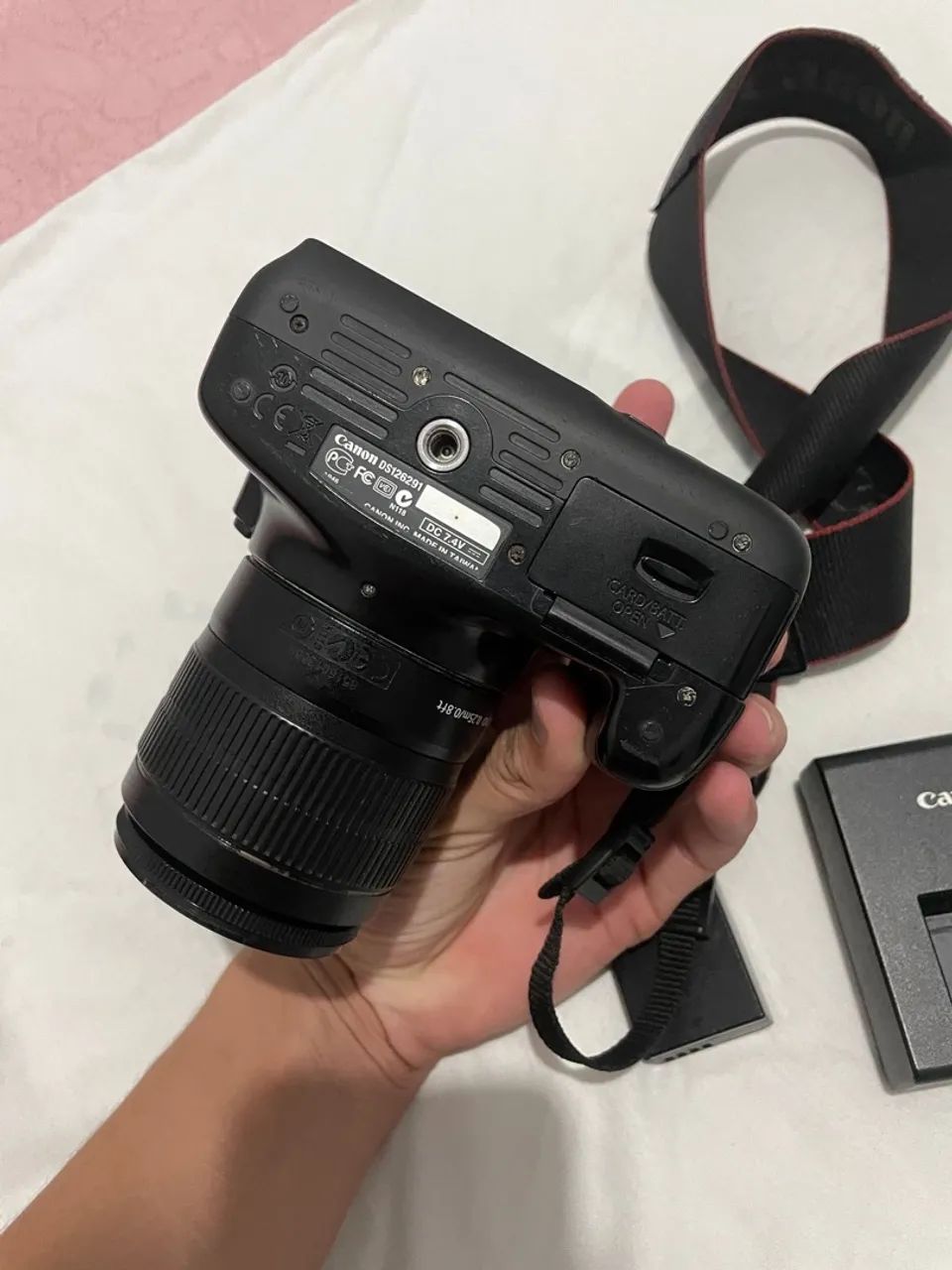 Canon Eos Rebel T3 + Lente Kit - Usada - Foto 6