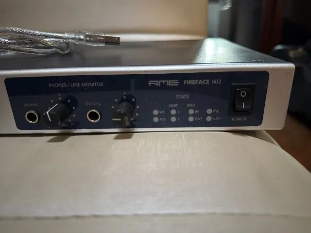 Interface Rme Fireface 802 - Interface De Áudio Usb 30x30 - Umas das Top Top do Mundo!! - Foto 2