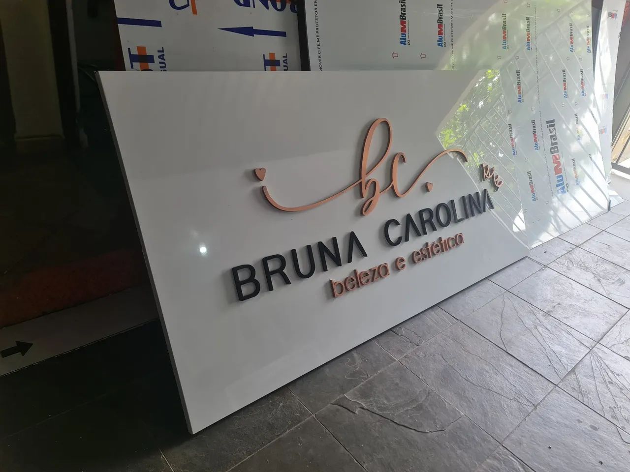 Placa de Loja em acm  - Foto 4