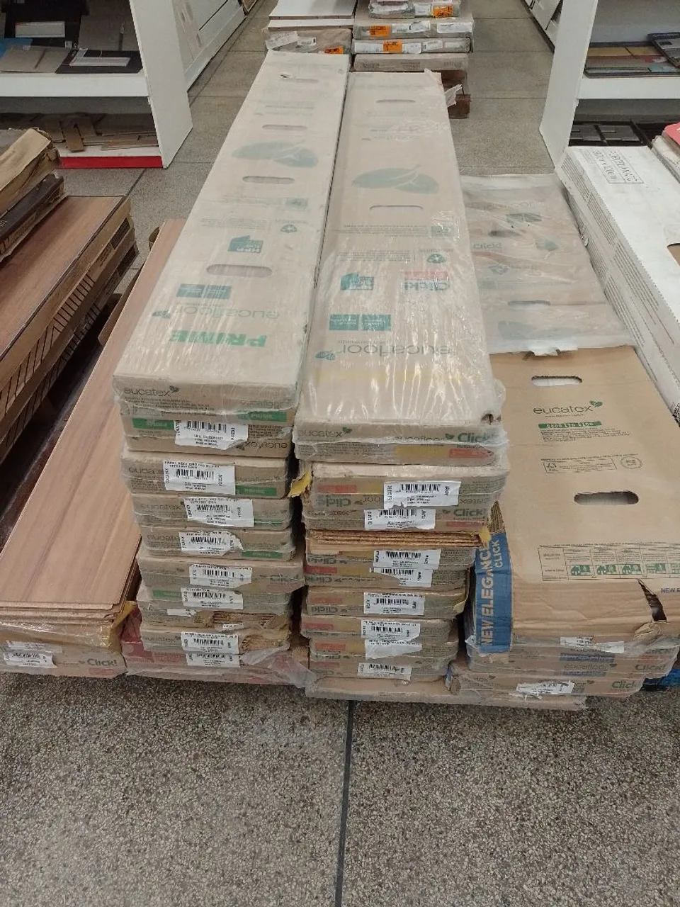 Pisos Laminados Eucatex Prime Click 35$ M2.