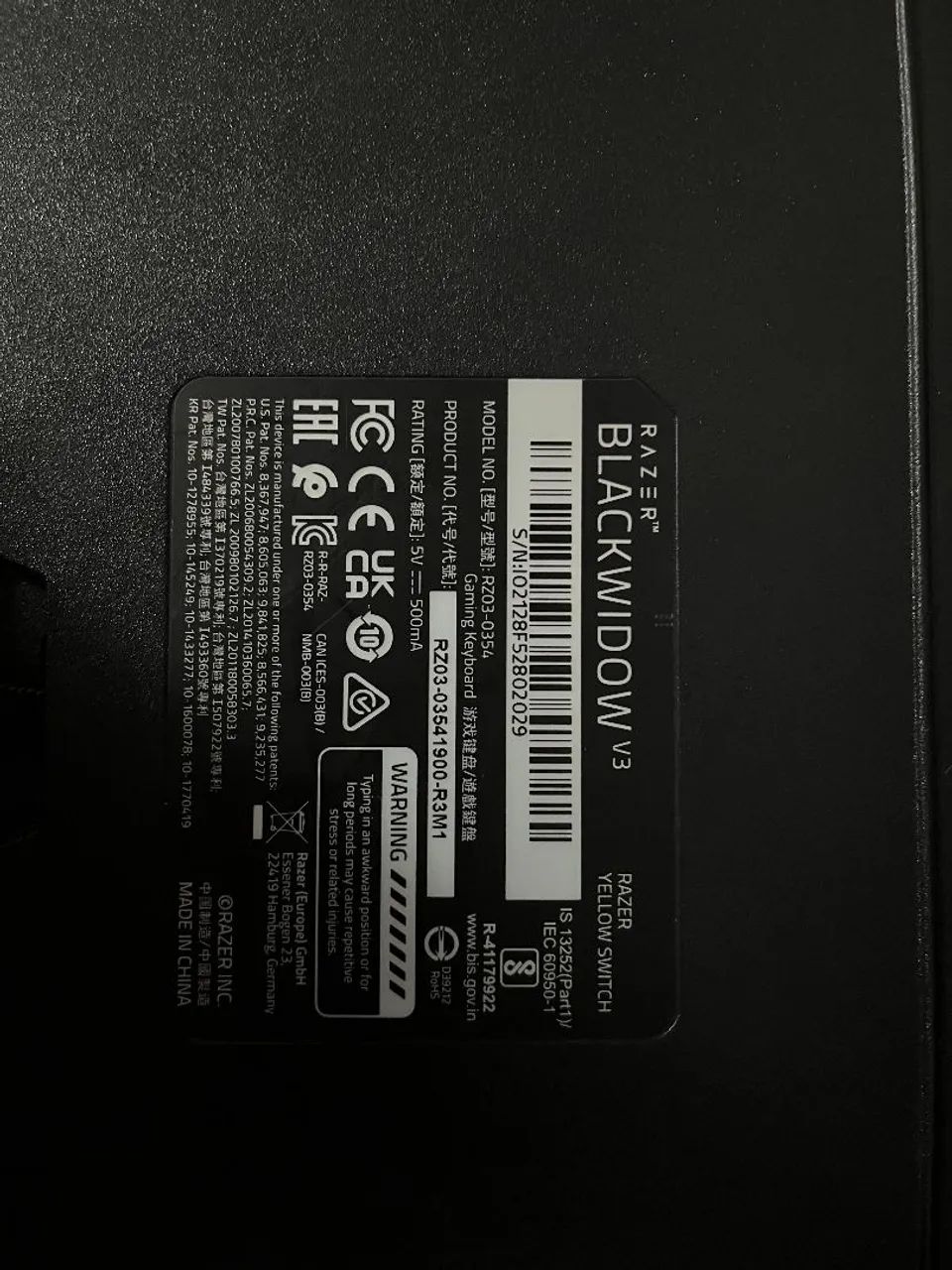 Teclado razer blackwidow + mouse benQ zowie - Foto 5