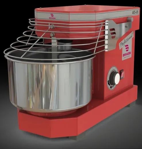Amassadeira Espiral Braesi 5kg - Bivolt, Robustez e Praticidade para Panificadoras