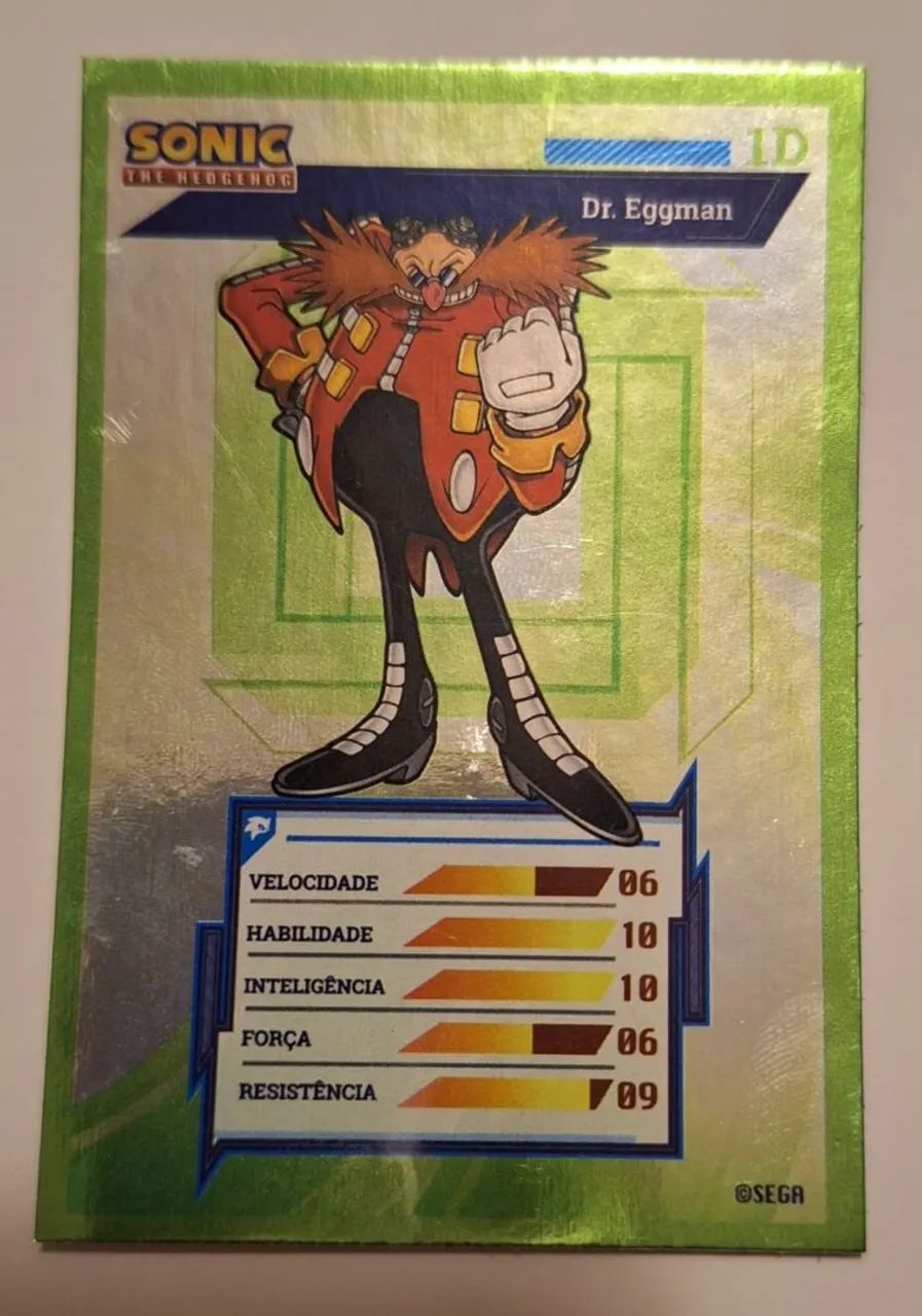 Cartão Sonic The Hedgehog Knuckles - Foto 4