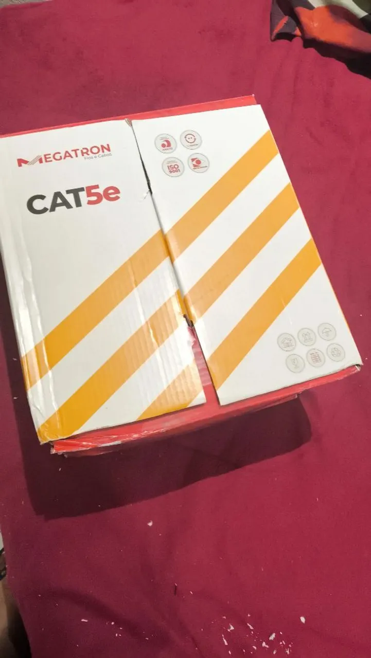 Cabo de Rede CAT5e Megatron