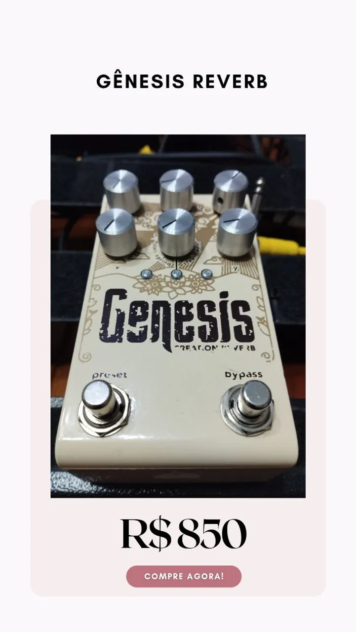 Pedal Genesis Reverb