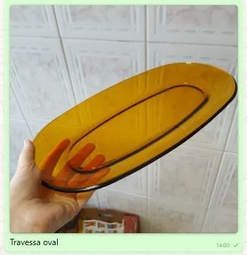 Duralex Âmbar Marrom - Travessa Oval - Foto 2