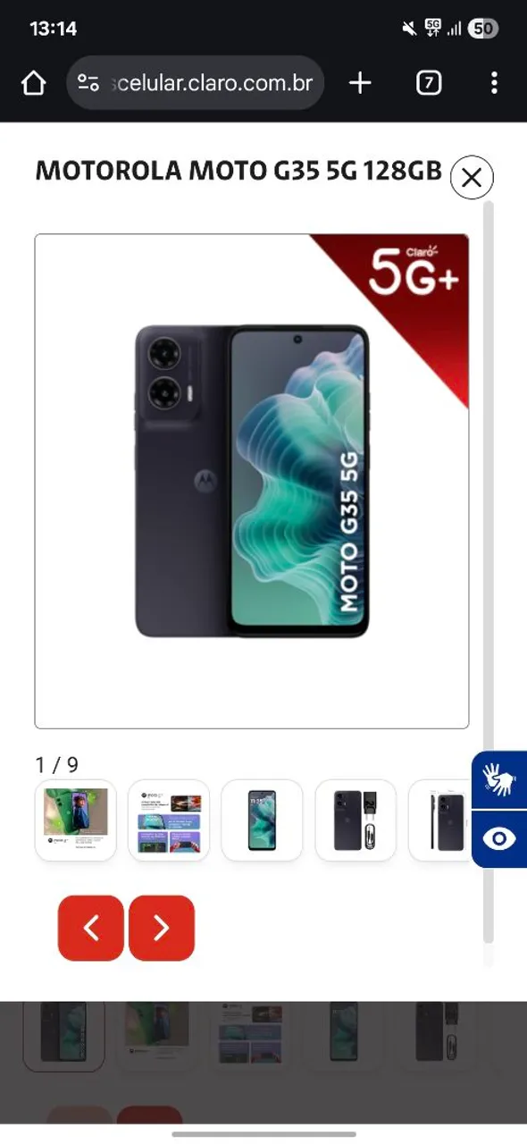 MOTOROLA G35 5G 128GB LACRADO