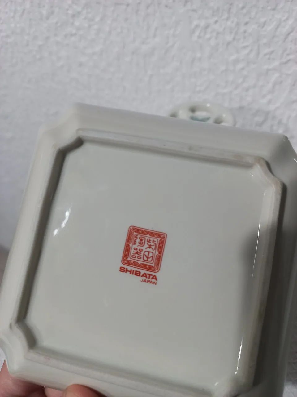 Conjunto de porcelana japonesa vintage com tema floral e borboletas shibata - Foto 3