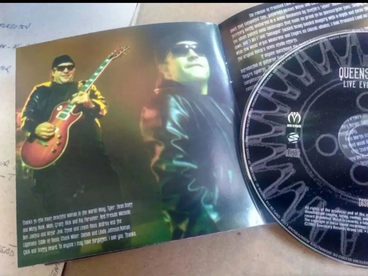 02 x CDs Queensryche Live evolution  - Foto 5