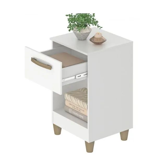 Mesa de Cabeceira Prada 1gaveta