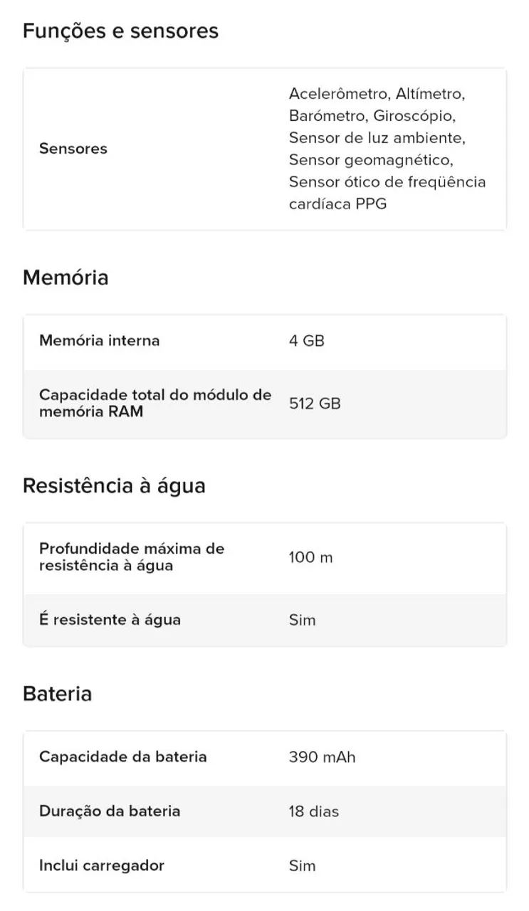 Smartwatch Esportivo TRex Pro  - Foto 5