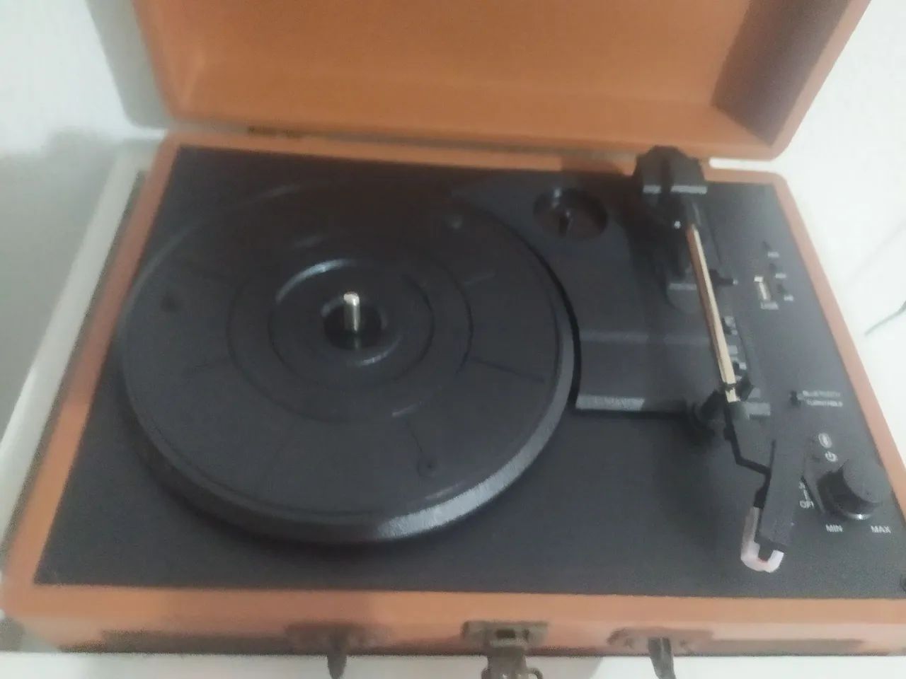 Toca-Discos Retrô Vintage