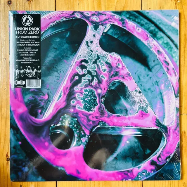 LINKIN PARK: From Zero LP Duplo Deluxe Translucent Emerald Green