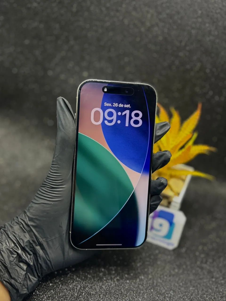 iphone 15 pro 90% Natural Titanium- Seminovo com garantia  - Foto 4