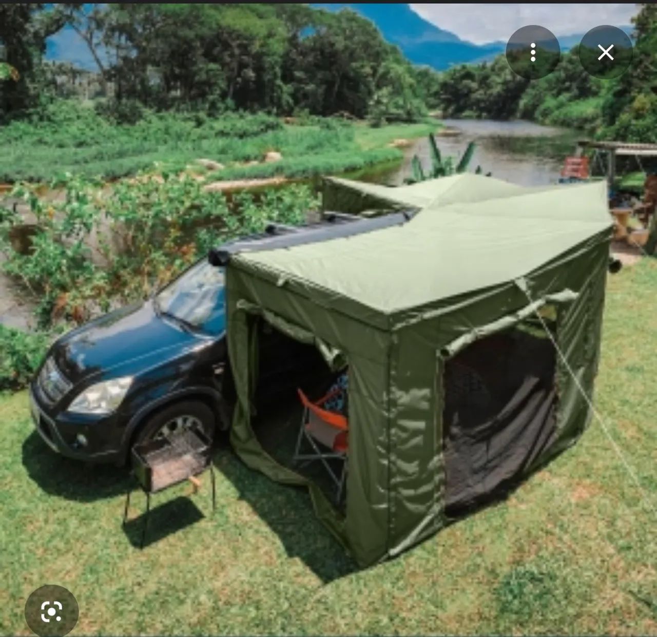 Toldo Asa de Morcego 