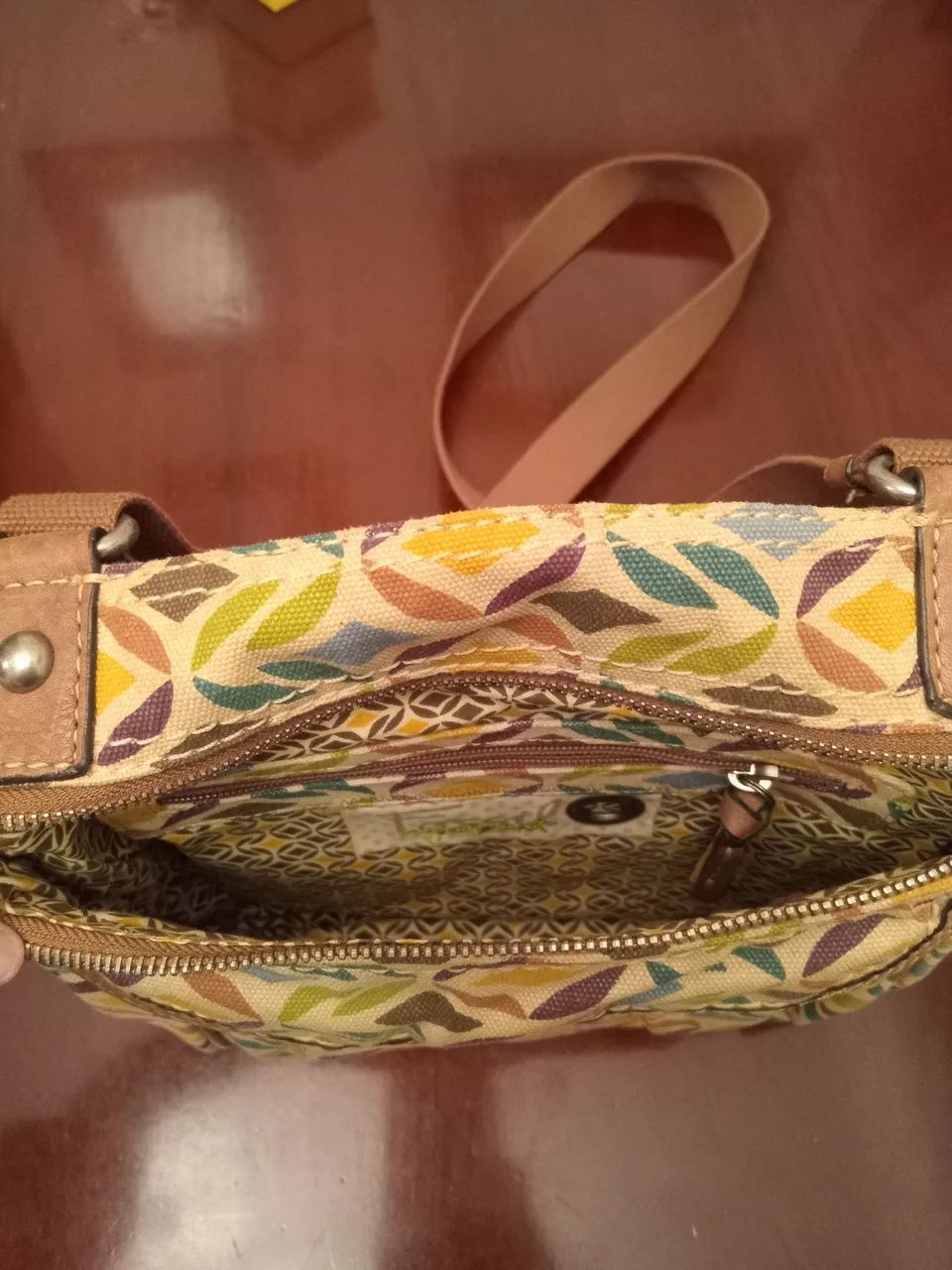 Bolsa Fossil Floral Colorida crossbody shoulder - Foto 2